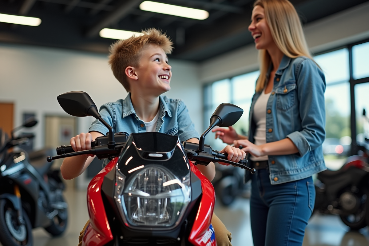 moto adolescent